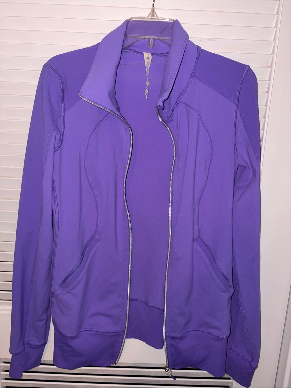 lululemon athletica Purple Full-Zip Athletic Jacket